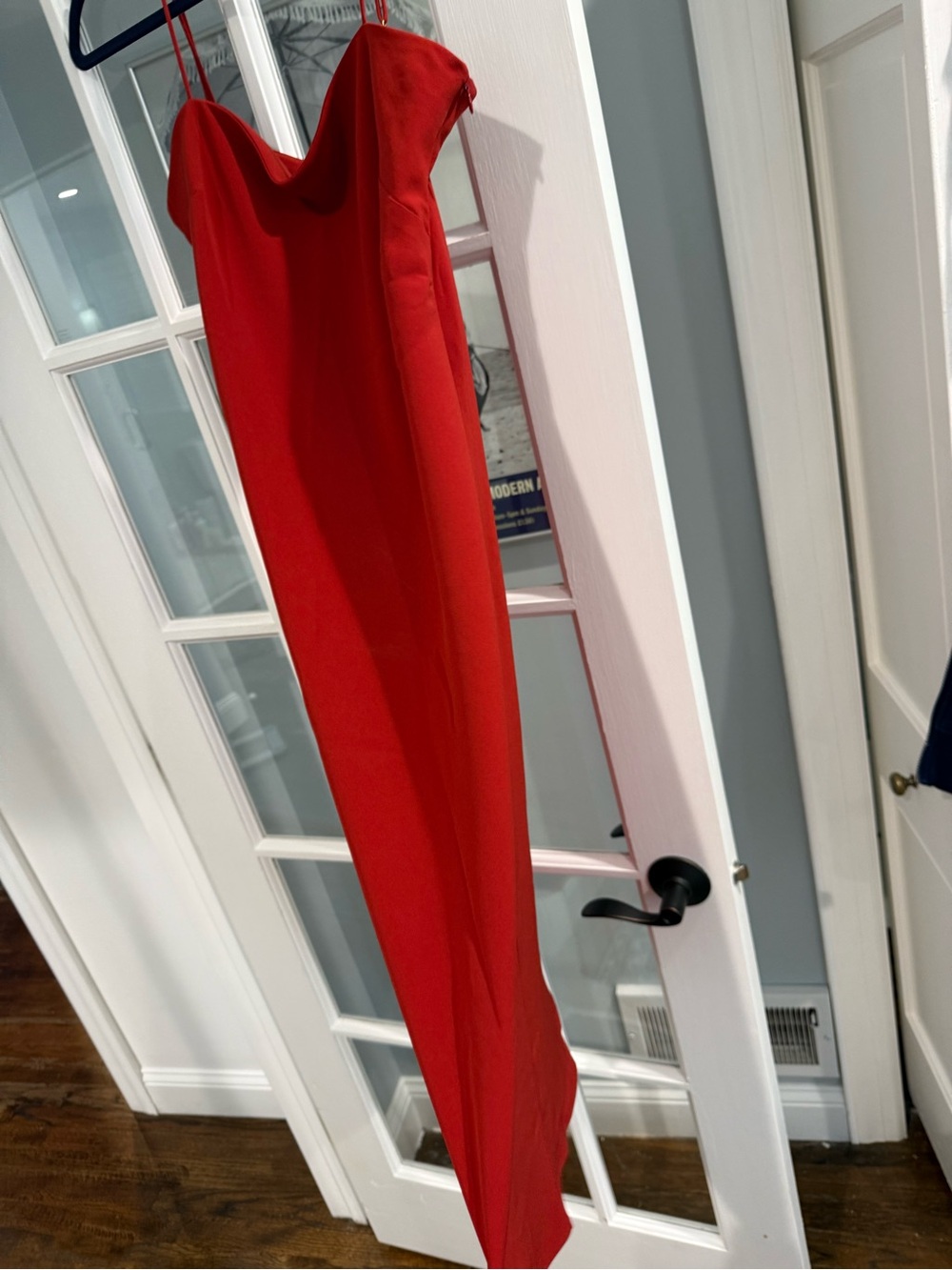 Veronica Beard Red Mavis dress red crimson 10 - Picture 4 of 5